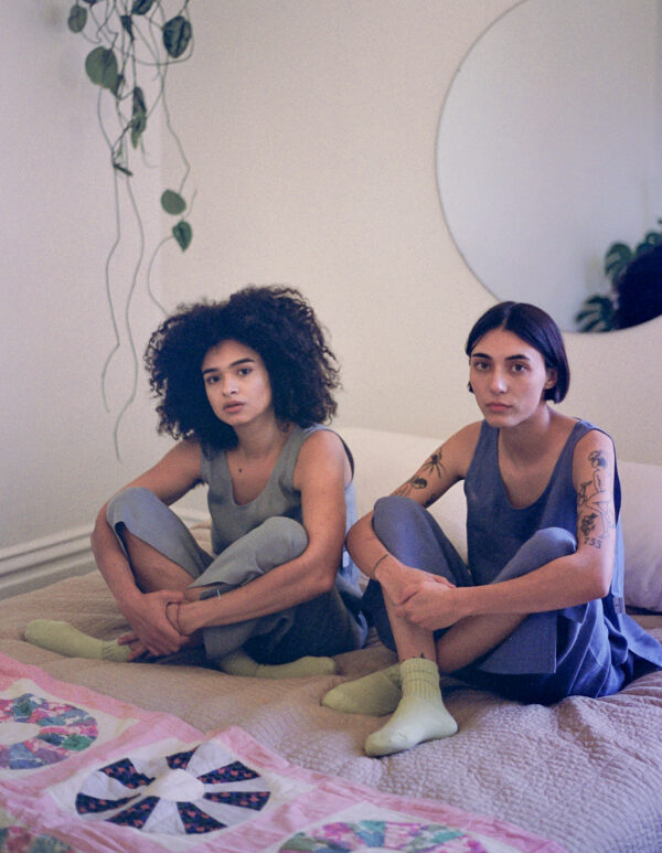 Linen pj women set | Nightwear | Sustainable clothing | ManInTheStudio