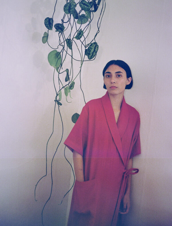 Soft linen bathrobe with pockets | Bathrobes | Sustainable clothing | ManInTheStudio