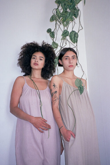 Linen wide leg strap jumpsuit | Jumpsuits | Sustainable clothing | ManInTheStudio