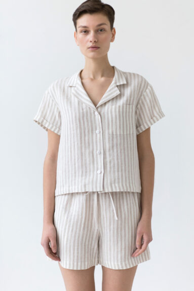 Linen relaxed fit shorts | Shorts | Sustainable clothing | ManInTheStudio