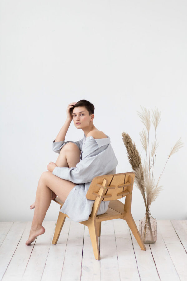 Linen oversized shirt | Shirts | Sustainable clothing | ManInTheStudio