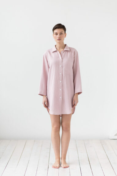 Linen oversized boyfriend shirt | Shirt | Sustainable clothing | ManInTheStudio